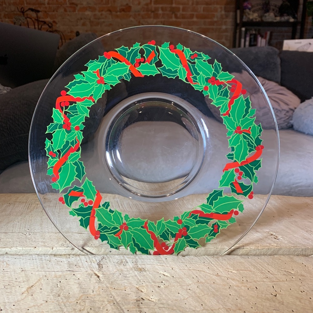 330. Avon Vintage Seasonal Holiday Hostess Collection Platter Collectible